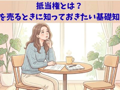 抵当権とは？家を売るときに知っておきたい基礎知識